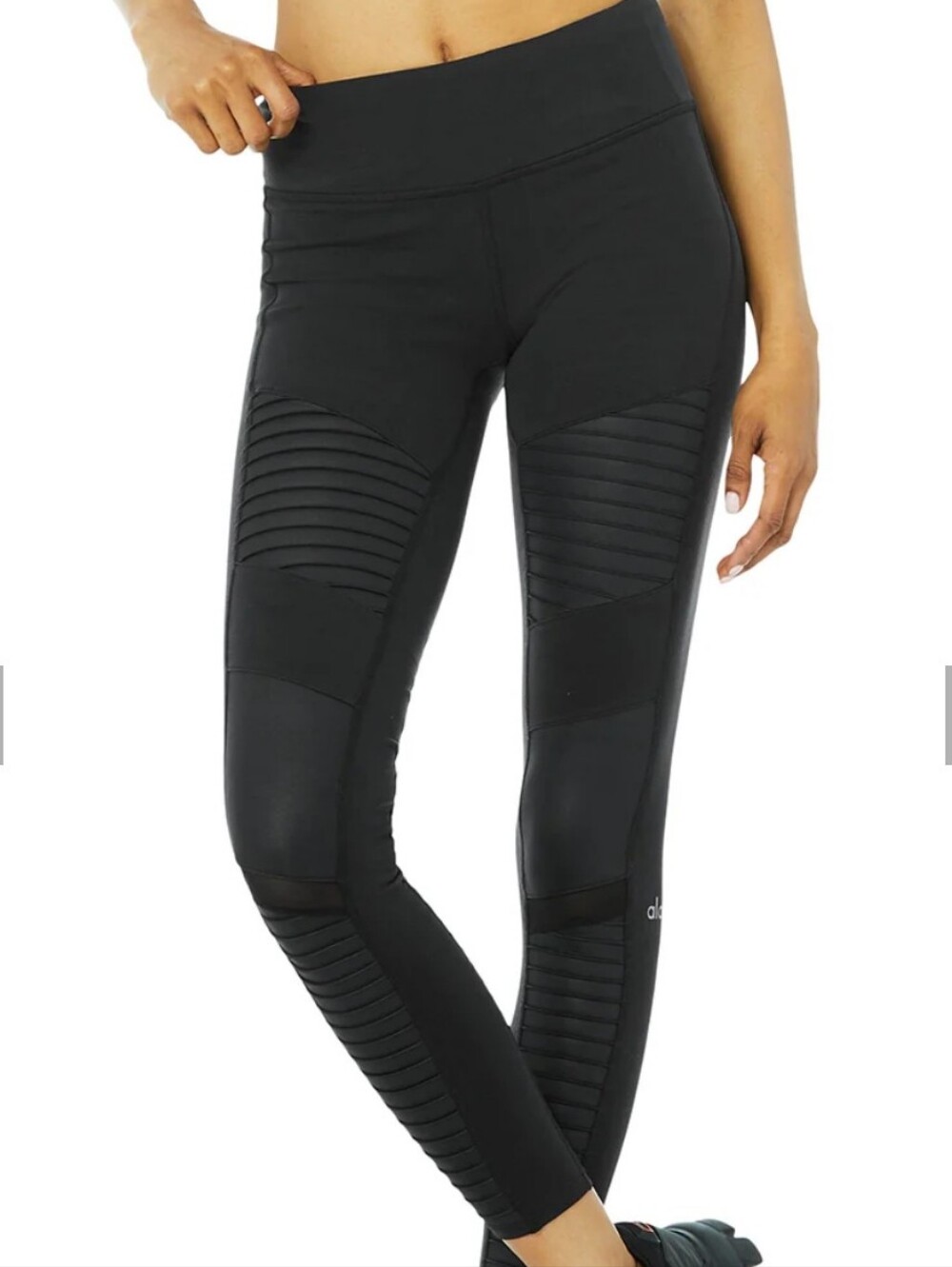 Alo Yoga Moto Leggings Size XS In Red